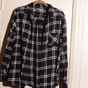 Uniqlo Button-Down Plaid Shirt