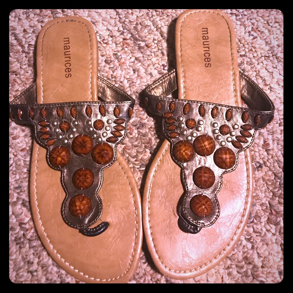 Brown sandals