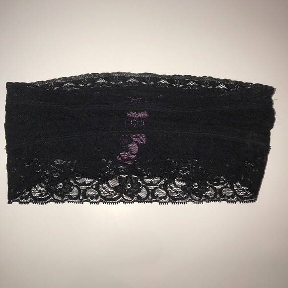 Basic Black Lacey Bandeau - Picture 3 of 4