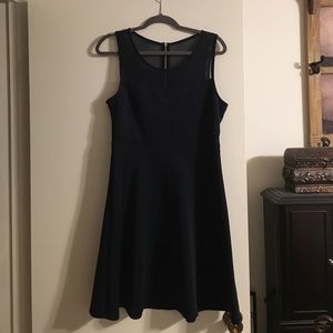 Navy blue dress
