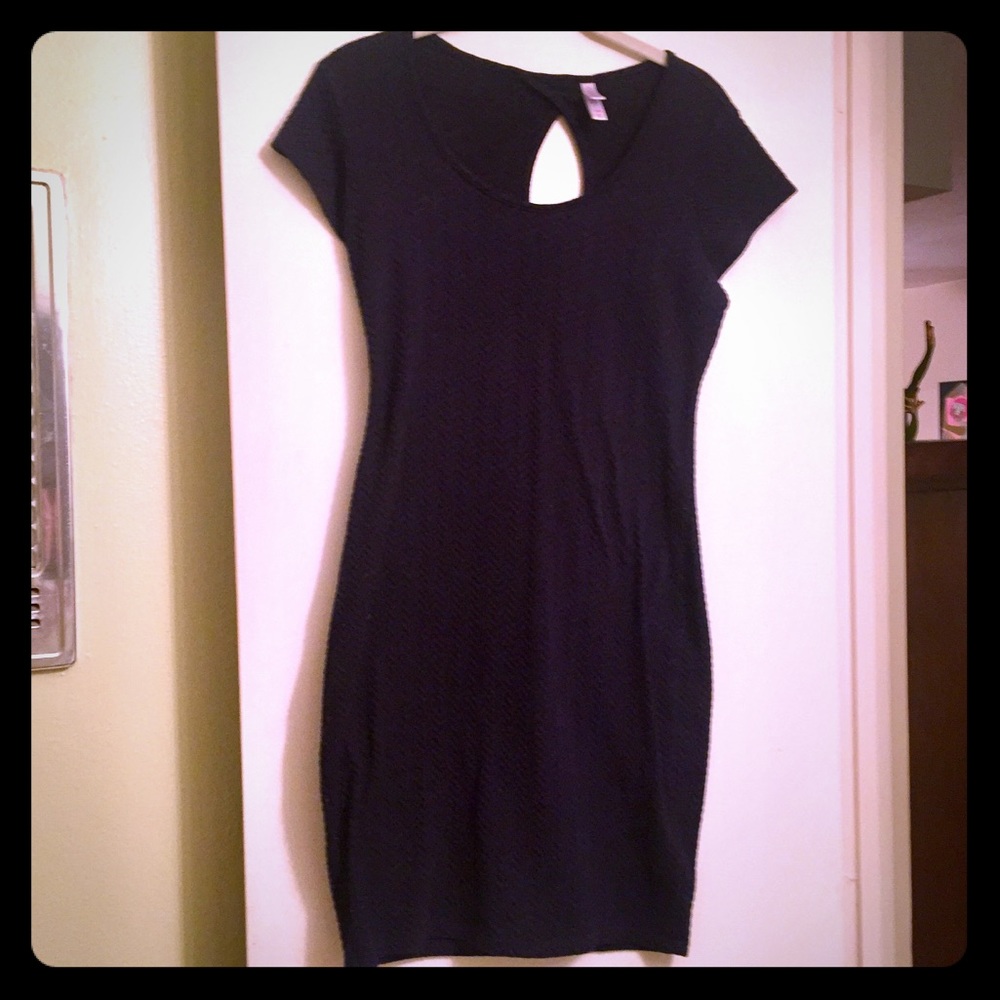 Xhilaration Navy Blue Body-con dress