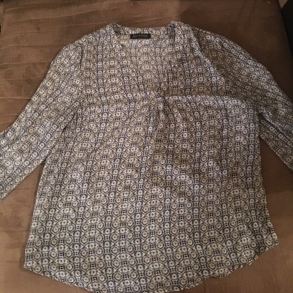 Pullover blouse