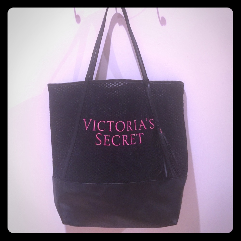 Victoria's Secret mesh tote bag