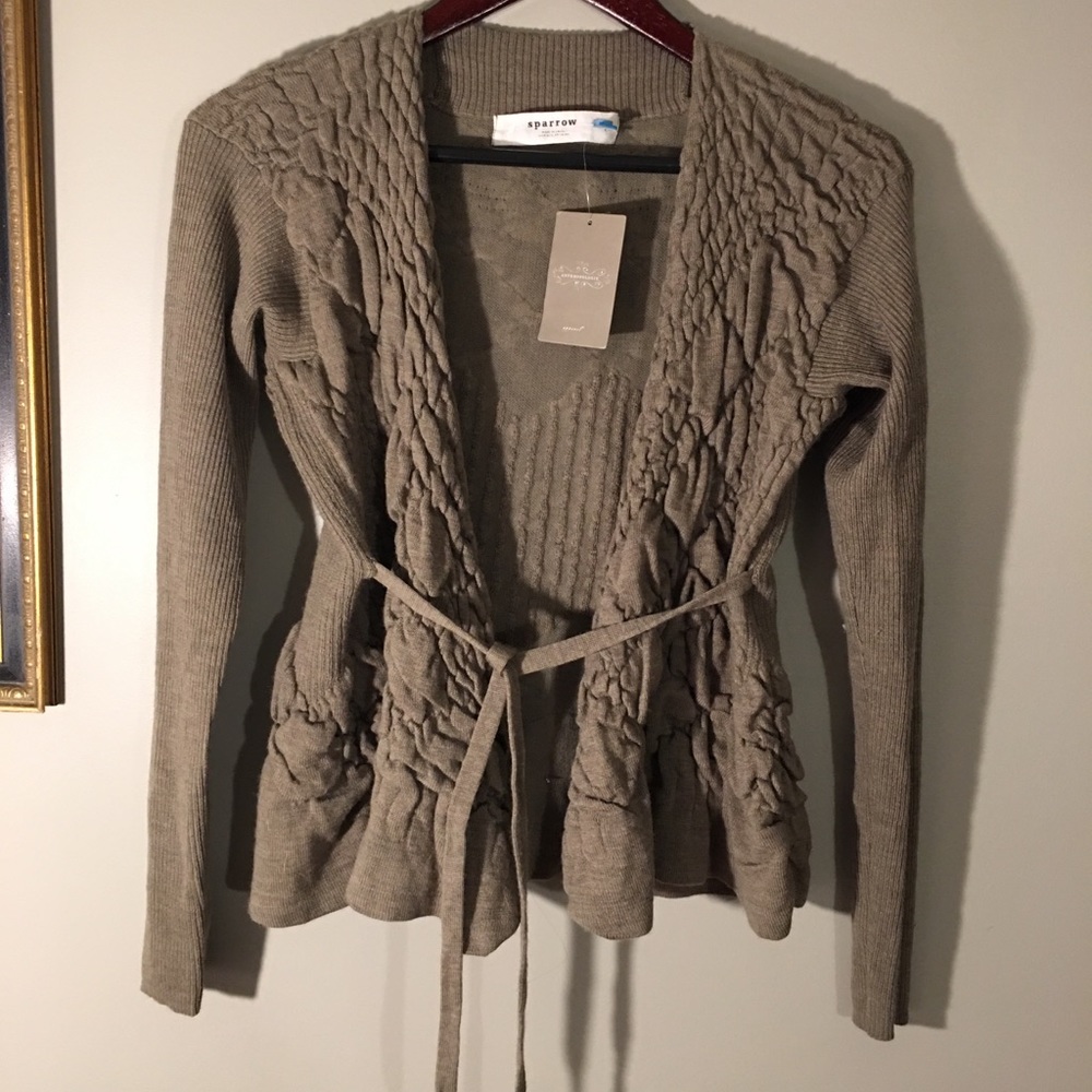 Anthro sparrow sweater