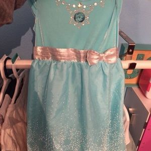 Girl elsa dress