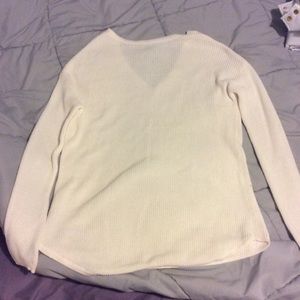 White meet sweater shirt