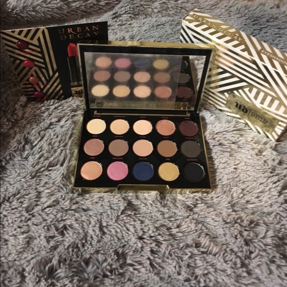 NIB UD Gwen Stefani palette w/ lip samples