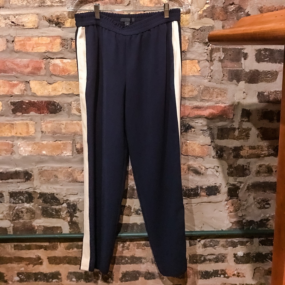 J. CREW Racer-Stripe Pants | NEVER WORN | Size 8