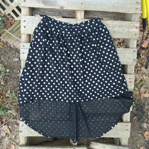 nwt forever 21 high low skirt