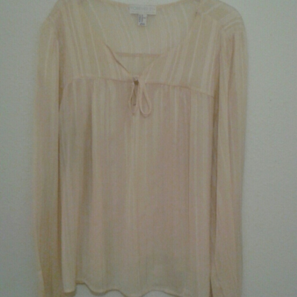 F21 Long Sleeve Blouse