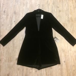 Express Velvet Romper