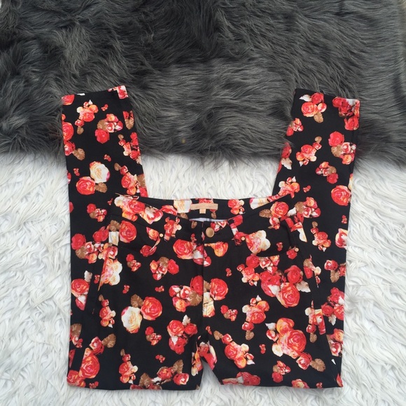 Anthropologie floral pants - Picture 2 of 6