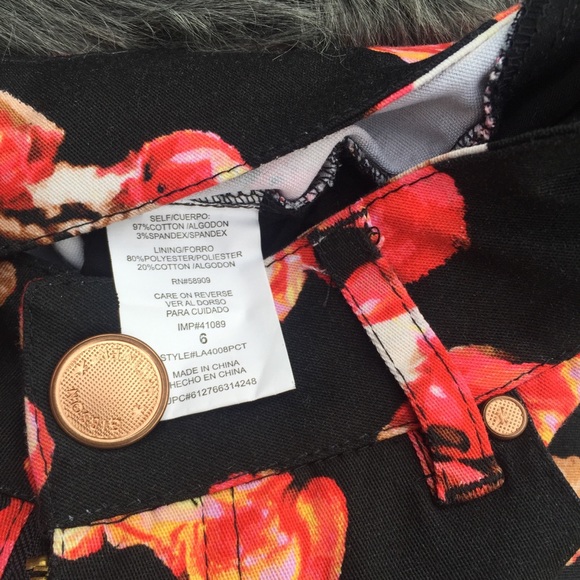 Anthropologie floral pants - Picture 6 of 6