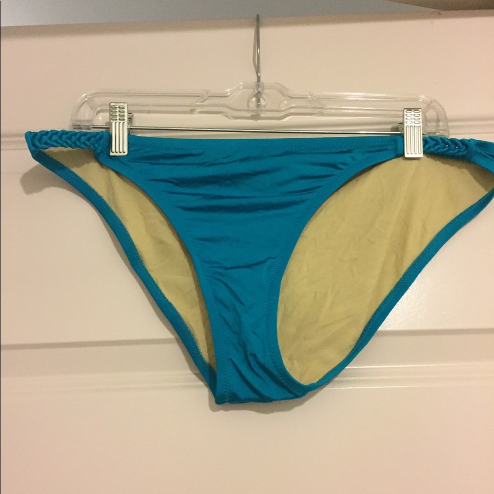 BCBG braided bikini bottom size L
