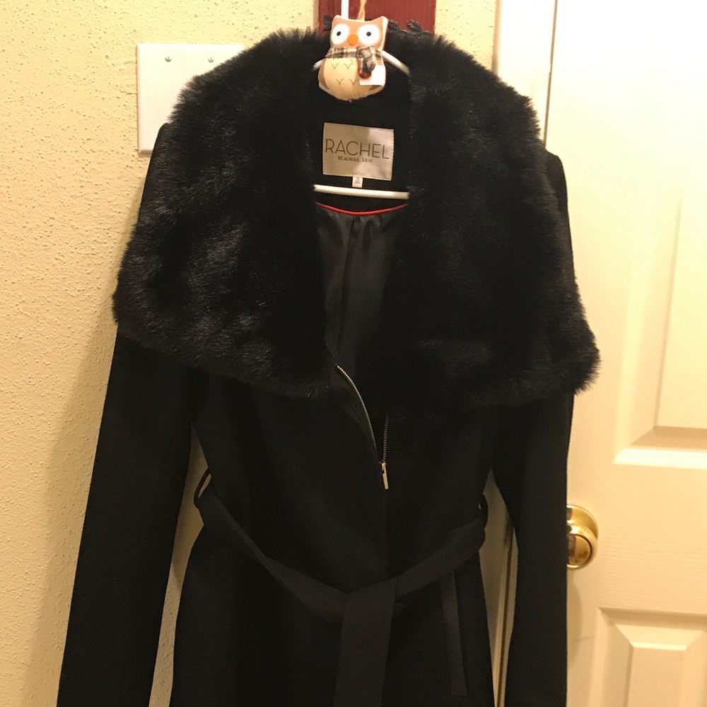 Great coat in a great condition with fur