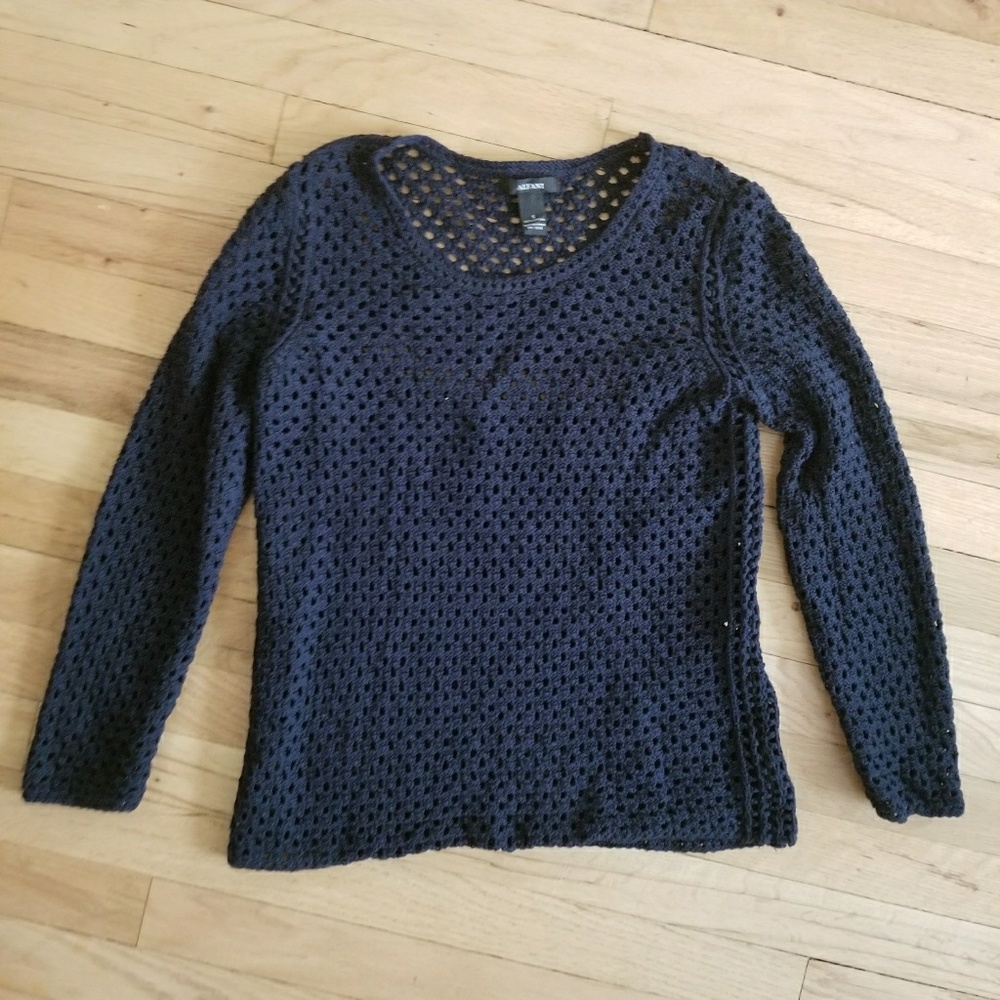 Alfani Navy Sweater