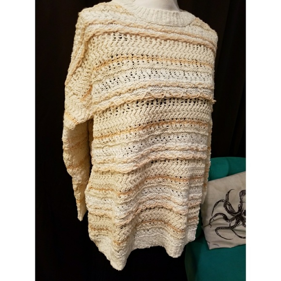 SALE MANGO Mixed Media Super Comfy Sweater - Picture 4 of 5