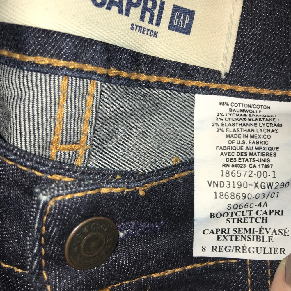 Gap Capri jeans