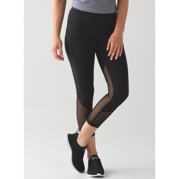 lululemon athletica Pants - Lululemon Pace Rival Crop- Marathon, Size 12