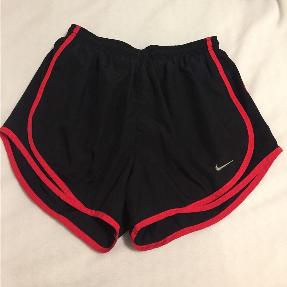 Black and Pink Nike Shorts