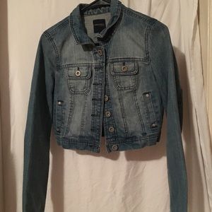 Cropped Denim Jacket