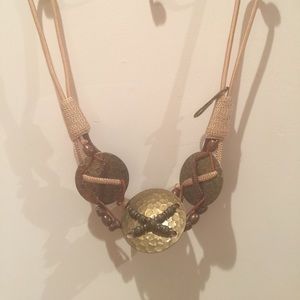 Unique metal plated belt