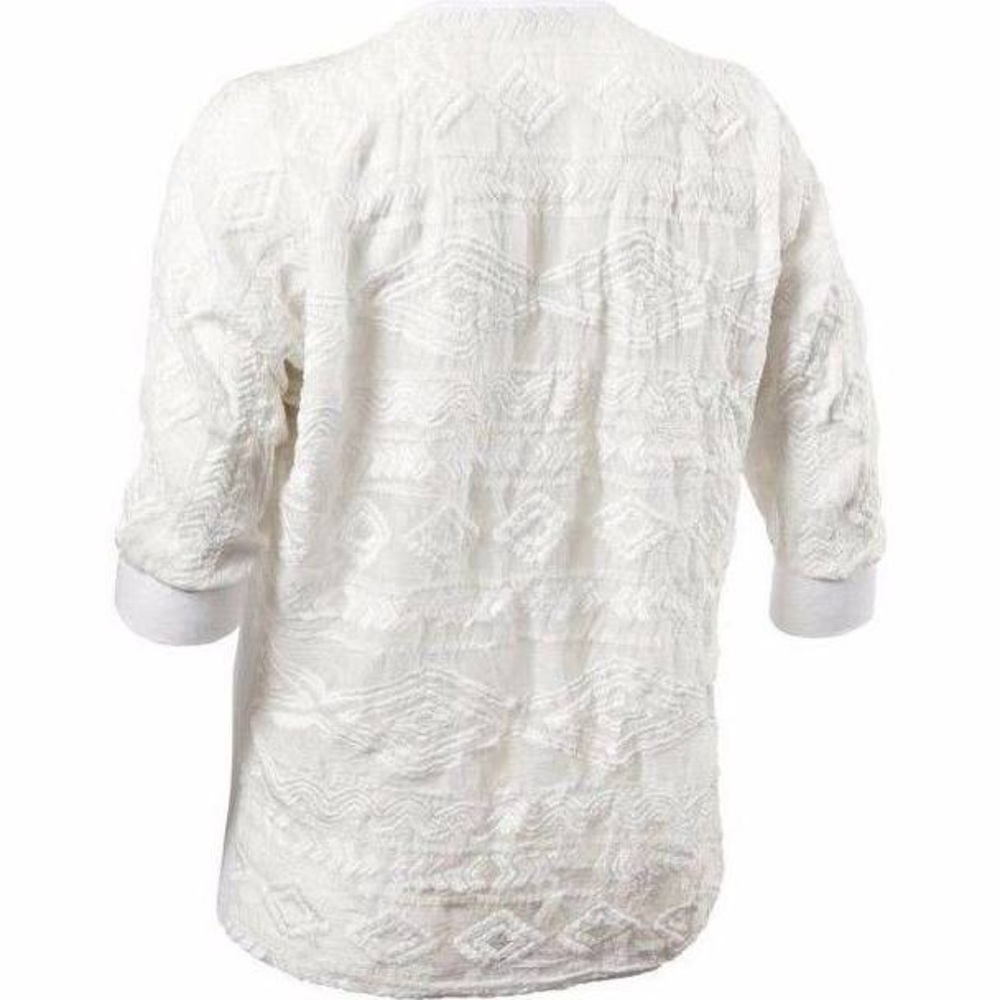 ✨ CAbi Waverly White 100% Linen Dolman Top