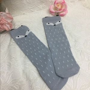 Little fox baby long socks