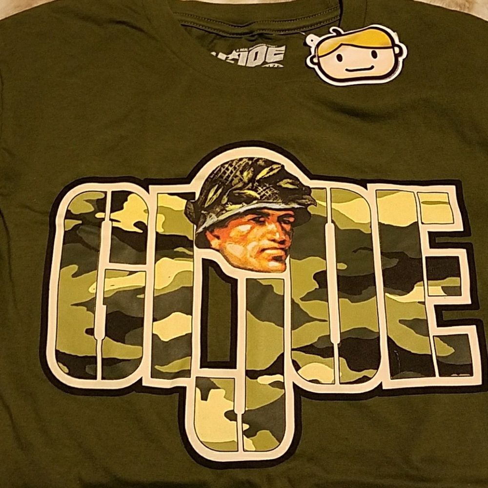 NWT Army green G.I.Joe T-shirt