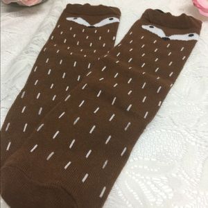 Baby Long socks, fox socks