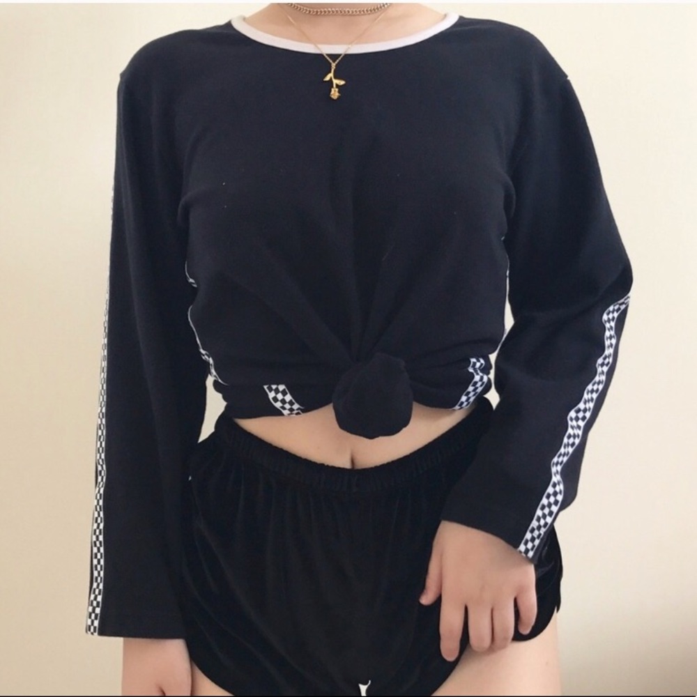 ISO DO NOT BUY! ❌ Checkered Stripe Ringer Shirt