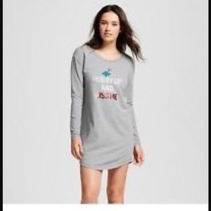 Christmas HURRY UP&KISS ME Nightgown