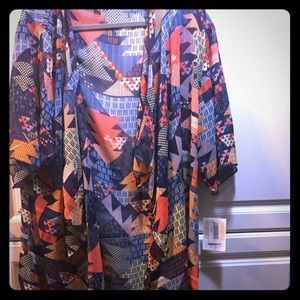 Lularoe large Shirley cardigan NWT