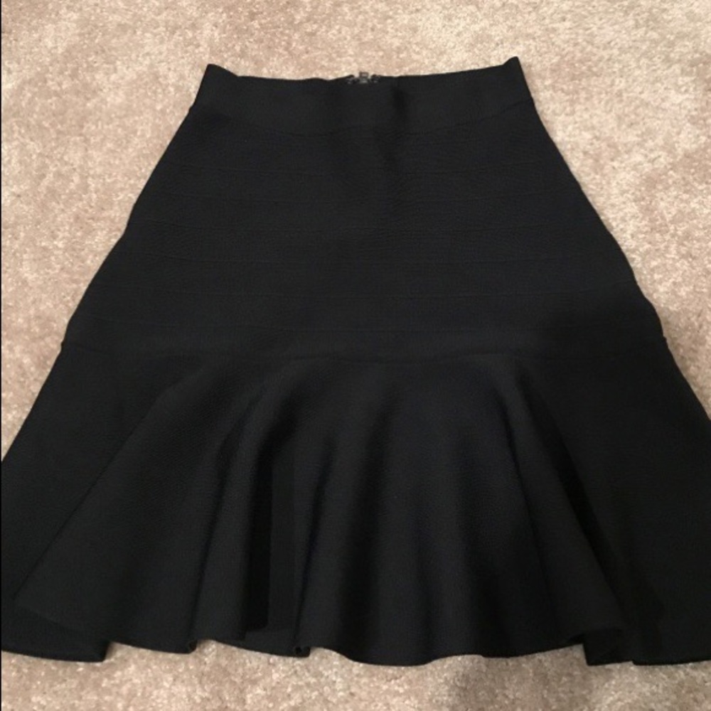 Guess Black A-line mini skirt