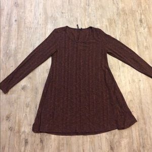 Ribbed Sweater Dress