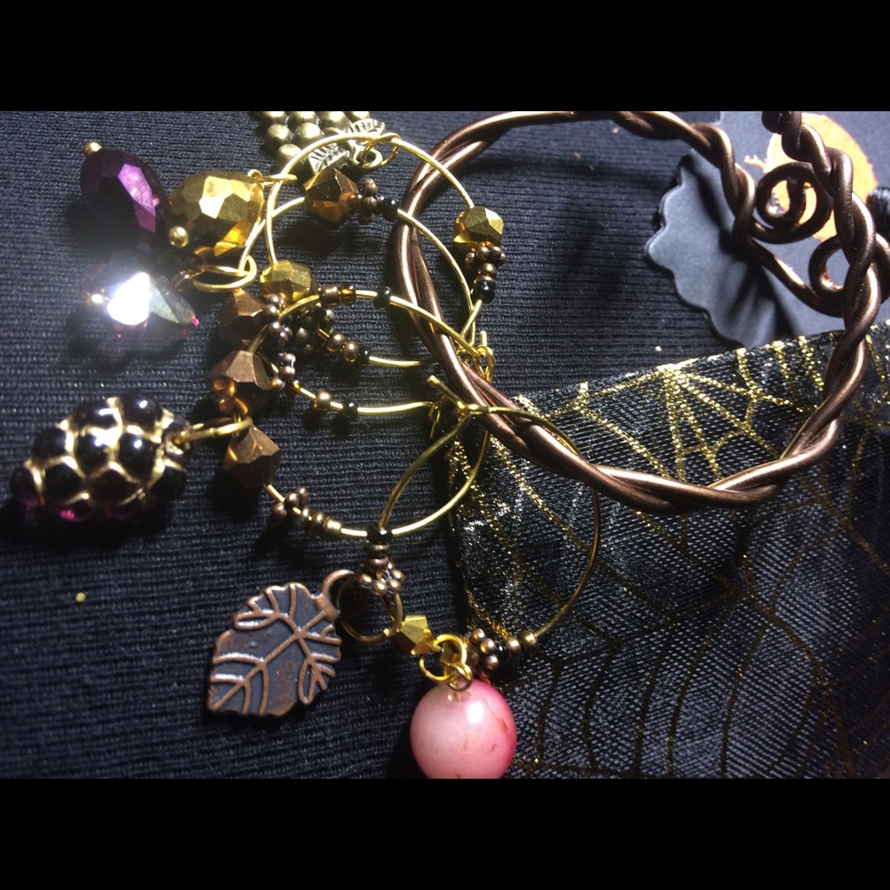 ✔️ WINE GLASS 🍷CHARMS  (Set #4)