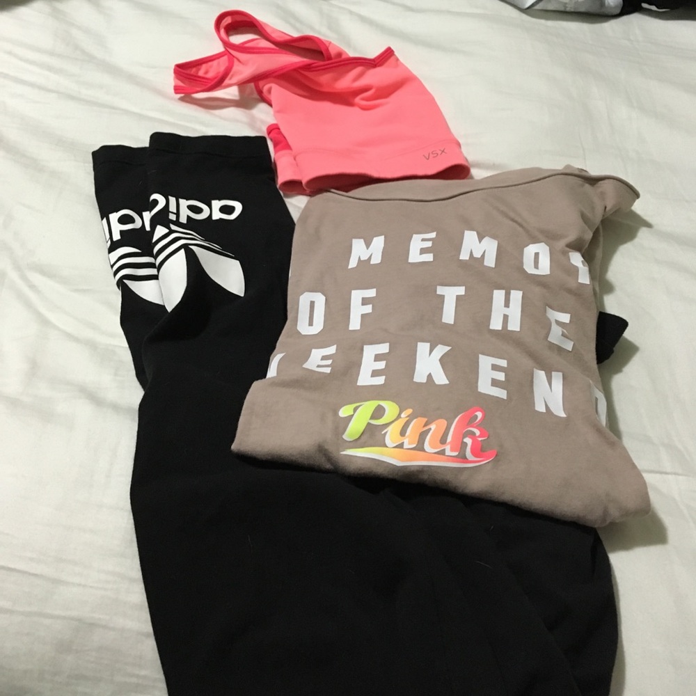 Pink/ Adidas bundle - Picture 6 of 6
