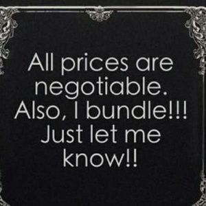 All Reasonable Offers Will Be Considered