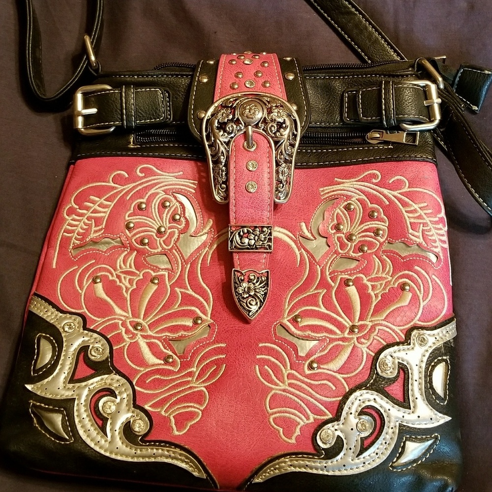 Western crossbody purse