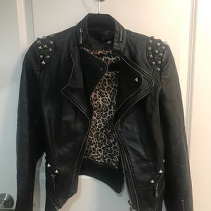 Biker studded jacket !!