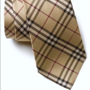 Burberry London Woven Silk Tie