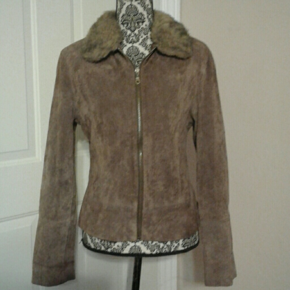 Stylish Brown Leather Jacket