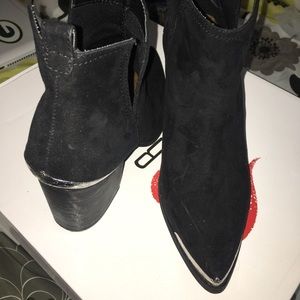 Western Suede Booties