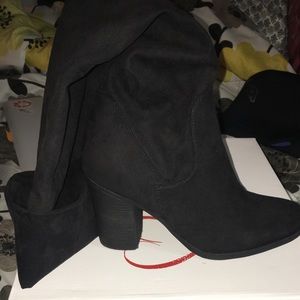 Over the knee boots (Wide Calf) Sz:9