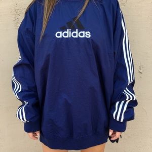 Vintage 90’s Adidas Lined Pullover Windbreaker