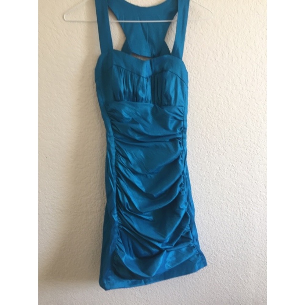 Blue dress