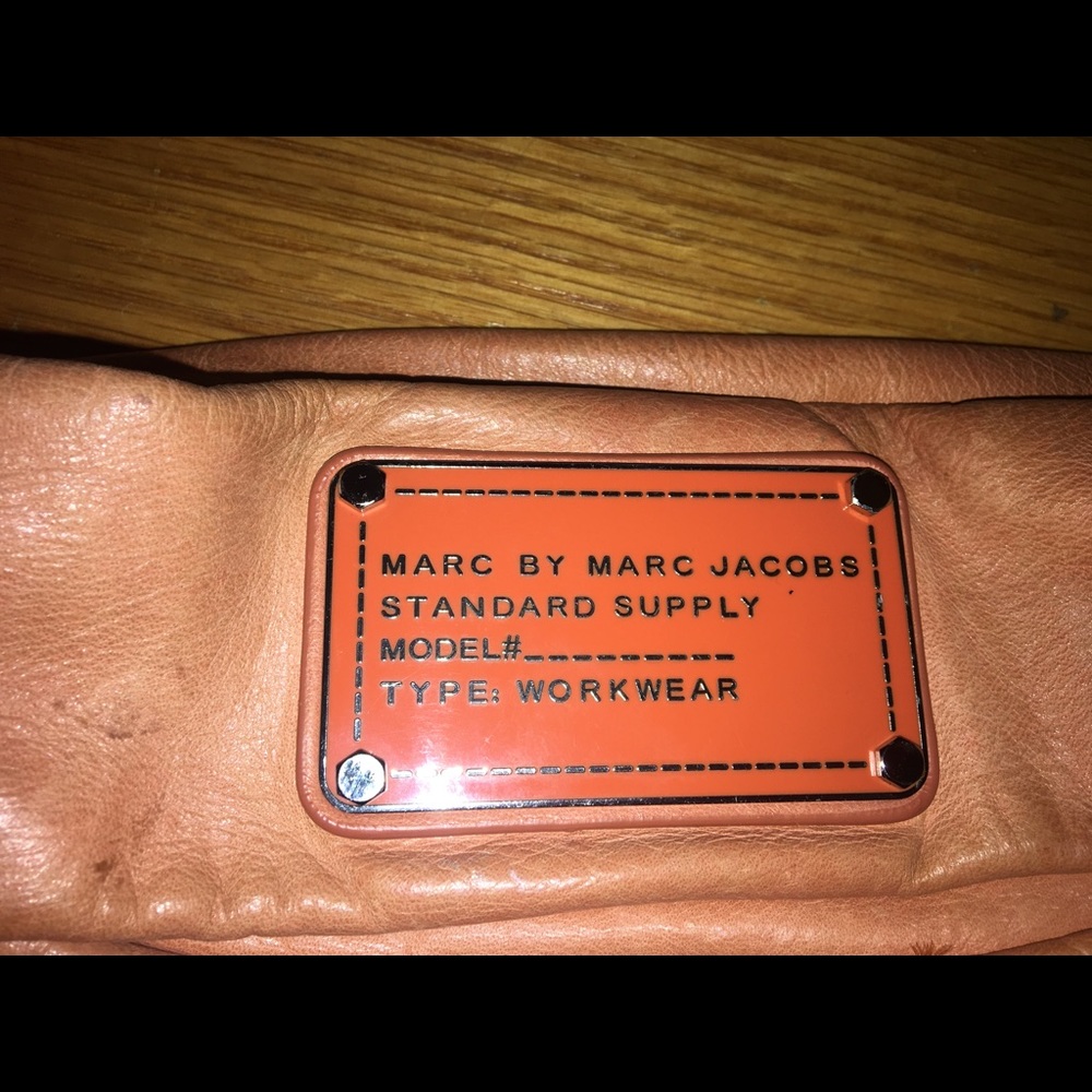 Marc by Marc Jacobs Orange Leather Handbag - Picture 2 of 4