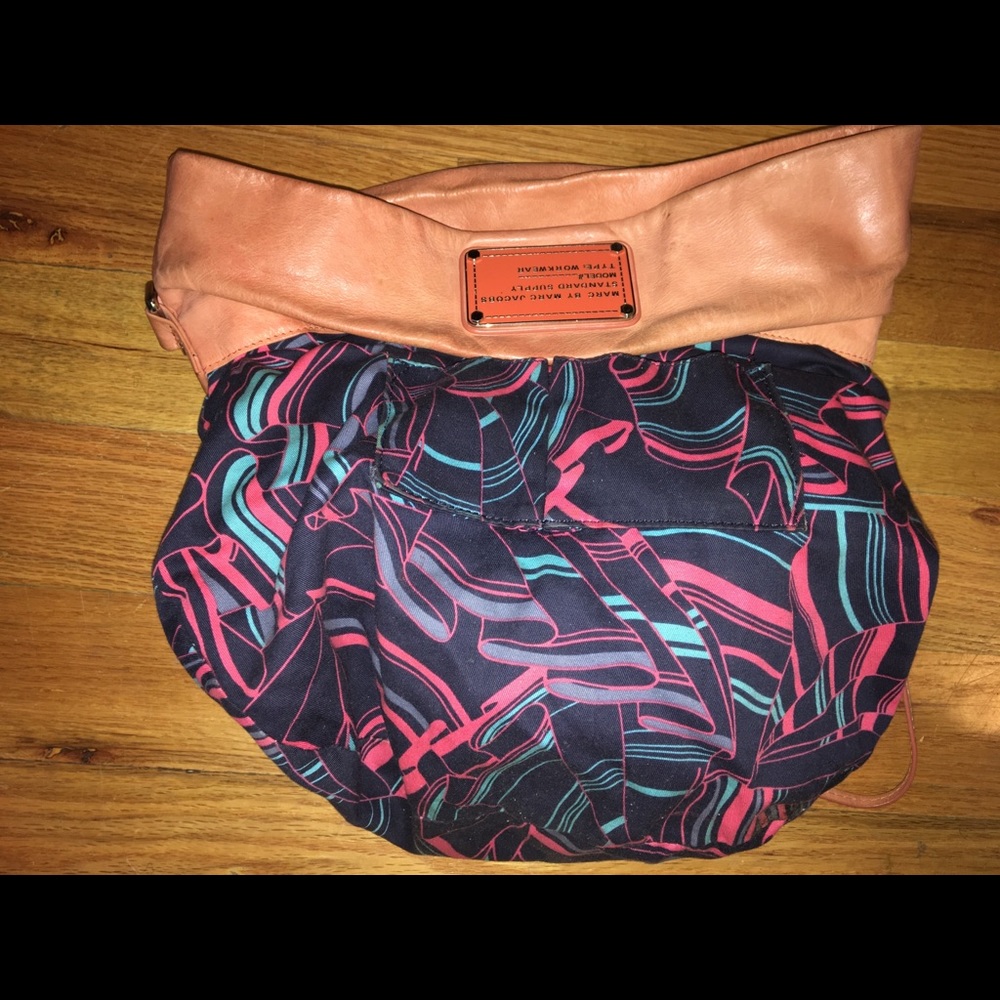 Marc by Marc Jacobs Orange Leather Handbag - Picture 3 of 4