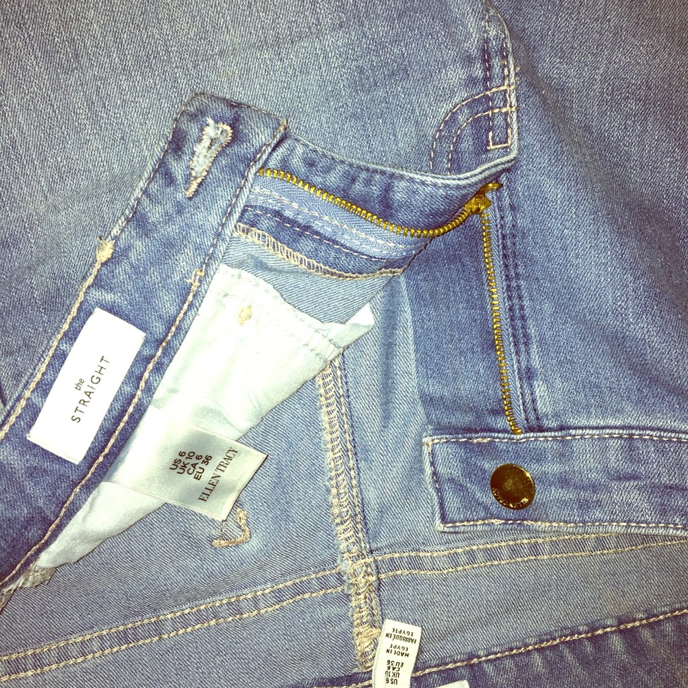 A pair of Ellen Tracy jeans