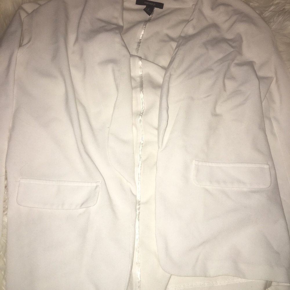 Forever 21 lab coat cardigan - Picture 2 of 3
